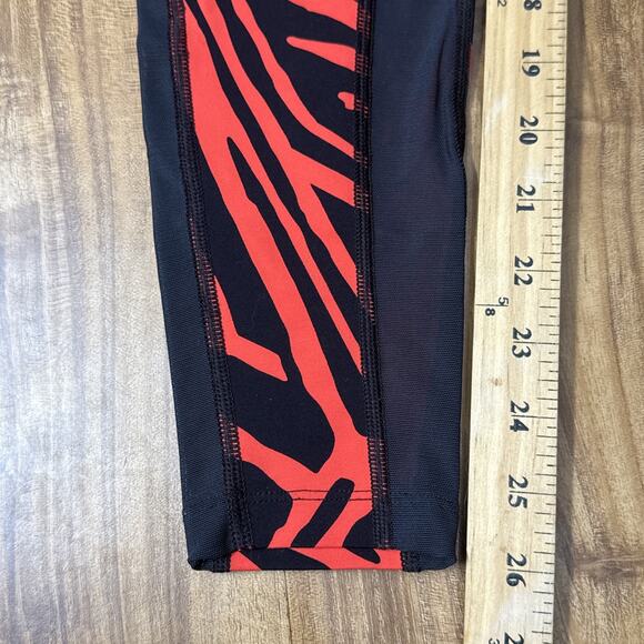 Nike Power Epic Lux Dri Fit Tights (Red And Black) Women's Small - Picture 5 of 10